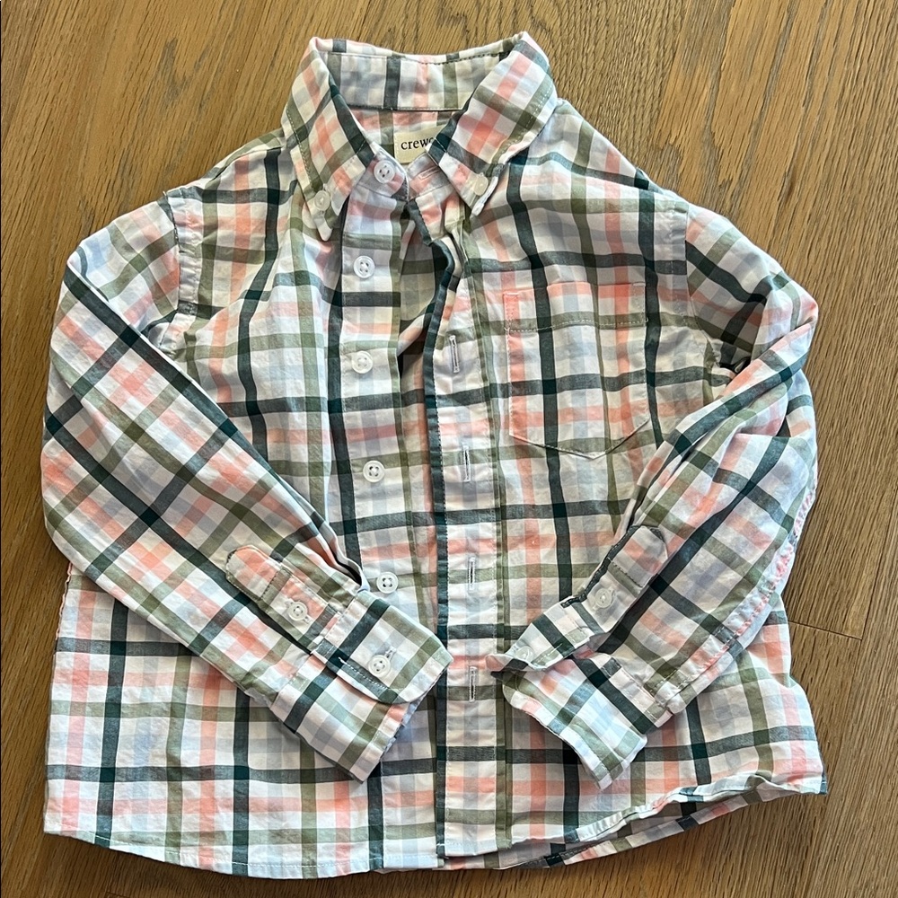 Crewcuts Multicolor Plaid Button-Down Shirt